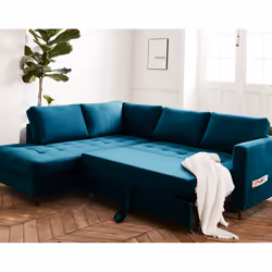 Best Mobilier Anna Canapé d'angle 5 siège(s) Beige