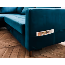 Best Mobilier Anna Canapé d'angle 5 siège(s) Beige - Vue supplémentaire 4