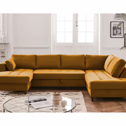 Best Mobilier Anna 7 siège(s) Couleur rouille