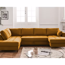 Best Mobilier Anna 7 siège(s) Couleur rouille