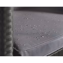 Best Mobilier Fira ensemble de meubles de jardin Noir - Vue supplémentaire 4
