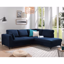 Best Mobilier Tala, Gris, Tissu, Métal, 2380 mm, 1990 mm, 830 mm