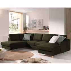 Best Mobilier Tala, Beige, Tissu, Métal, 2380 mm, 1990 mm, 830 mm