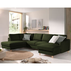 Best Mobilier Tala Canapé d'angle 5 siège(s) Beige