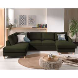 Best Mobilier Tala Canapé d'angle 5 siège(s) Beige
