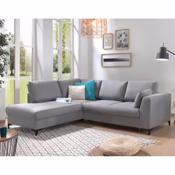 Best Mobilier Tala, Gris, Tissu, Métal, 2380 mm, 1990 mm, 830 mm