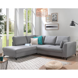 Best Mobilier Tala Canapé d'angle 5 siège(s) Gris