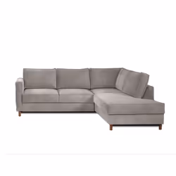 Best Mobilier Jake Canapé d'angle 5 siège(s) Gris - Vue supplémentaire 6