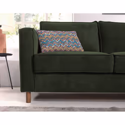 Best Mobilier Jake Canapé d'angle 5 siège(s) Bleu - Vue supplémentaire 4