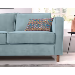 Best Mobilier Jake Canapé d'angle 5 siège(s) Gris - Vue supplémentaire 4