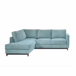 Best Mobilier Jake Canapé d'angle 5 siège(s) Gris - Vue supplémentaire 6