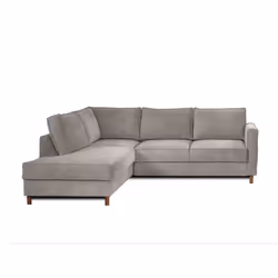 Best Mobilier Jake Canapé d'angle 5 siège(s) Gris - Vue supplémentaire 6