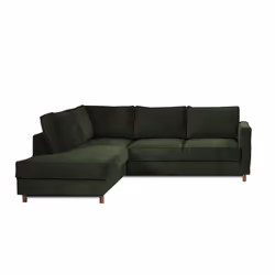 Best Mobilier Jake Canapé d'angle 7 siège(s) Bleu - Vue supplémentaire 7