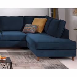 Best Mobilier Jake Canapé d'angle 7 siège(s) Beige - Vue supplémentaire 5