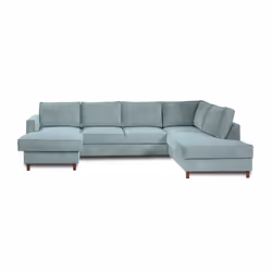 Best Mobilier Jake Canapé d'angle 7 siège(s) Gris - Vue supplémentaire 7