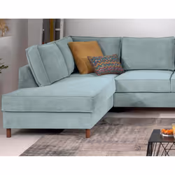 Best Mobilier Jake Canapé d'angle 7 siège(s) Gris - Vue supplémentaire 6