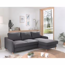 Best Mobilier Will, Jaune, Tissu, Bois, 2210 mm, 1480 mm, 840 mm