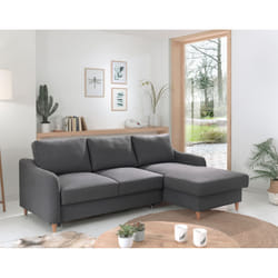 Best Mobilier Will Canapé d'angle 4 siège(s) Jaune
