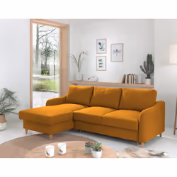 Best Mobilier Will, Couleur rouille, Tissu, Bois, 2210 mm, 1480 mm, 840 mm