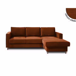 Best Mobilier Jake Canapé d'angle 4 siège(s) Vert - Vue supplémentaire 6
