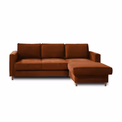 Best Mobilier Jake Canapé d'angle 4 siège(s) Vert - Vue supplémentaire 7