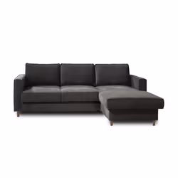 Best Mobilier Jake Canapé d'angle 4 siège(s) Couleur rouille - Vue supplémentaire 6