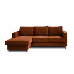 Best Mobilier Jake Canapé d'angle 4 siège(s) Vert - Vue supplémentaire 7
