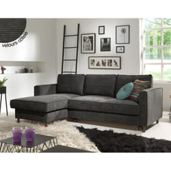 Best Mobilier Jake Canapé d'angle 4 siège(s) Couleur rouille