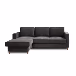 Best Mobilier Jake Canapé d'angle 4 siège(s) Couleur rouille - Vue supplémentaire 6