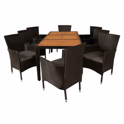 Best Mobilier Will Canapé d'angle 5 siège(s) Bleu
