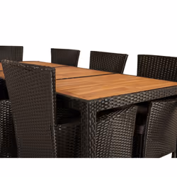 Best Mobilier Will Canapé d'angle 5 siège(s) Bleu
