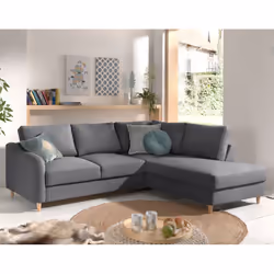 Best Mobilier Will, Jaune, Tissu, Bois, 2280 mm, 1970 mm, 840 mm