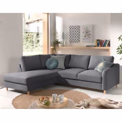 Best Mobilier Will, Jaune, Tissu, Bois, 2280 mm, 1970 mm, 840 mm