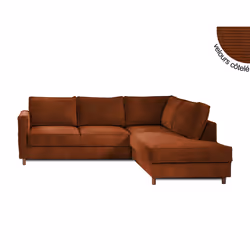 Best Mobilier Jake Canapé d'angle 5 siège(s) Vert - Vue supplémentaire 6