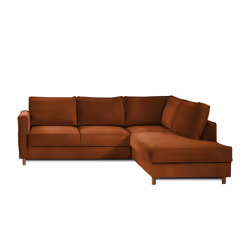 Best Mobilier Jake Canapé d'angle 5 siège(s) Vert - Vue supplémentaire 7