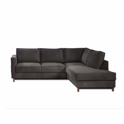 Best Mobilier Jake Canapé d'angle 5 siège(s) Couleur rouille - Vue supplémentaire 6
