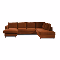 Best Mobilier Jake Canapé d'angle 7 siège(s) Vert - Vue supplémentaire 7