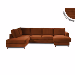 Best Mobilier Jake Canapé d'angle 7 siège(s) Vert - Vue supplémentaire 6