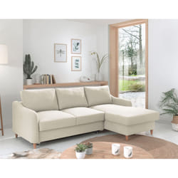 Best Mobilier Will Canapé d'angle 4 siège(s) Gris