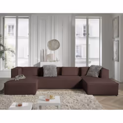 Best Mobilier Stella, Rose, Velours, Bois, Plastique, 3270 mm, 1760 mm