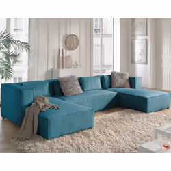 Best Mobilier Stella, Beige, Velours, Bois, Plastique, 3270 mm, 1760 mm