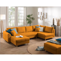 Best Mobilier Rune, Couleur rouille, Tissu, Bois, Bois, 3100 mm, 1610 mm