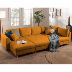 Best Mobilier Rune 7 siège(s) Couleur rouille