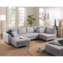 Best Mobilier Rune, Gris, Tissu, Bois, Bois, 3100 mm, 1610 mm