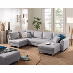 Best Mobilier Rune, Gris, Tissu, Bois, Bois, 3100 mm, 1610 mm
