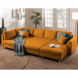 Best Mobilier Rune 7 siège(s) Couleur rouille