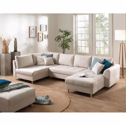 Best Mobilier Rune, Bleu, Tissu, Bois, Bois, 3100 mm, 1610 mm