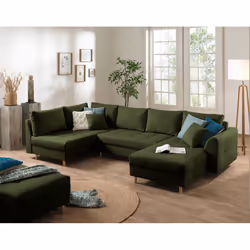 Best Mobilier Stella, Marron, Microfibre, Plastique, 2620 mm, 1760 mm, 640 mm