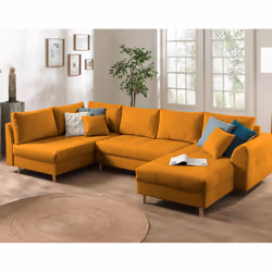 Best Mobilier Rune, Couleur rouille, Tissu, Bois, Bois, 3100 mm, 1610 mm