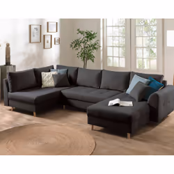 Best Mobilier Rune, Jaune, Tissu, Bois, Bois, 3100 mm, 1610 mm